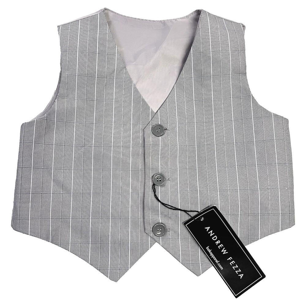 Andrew Fezza Toddler Plaid Vest Plaid Lightweight Size 18 Months Please Read